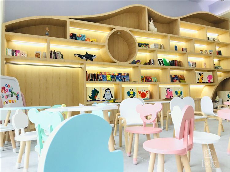 幼兒園貼木紋膜