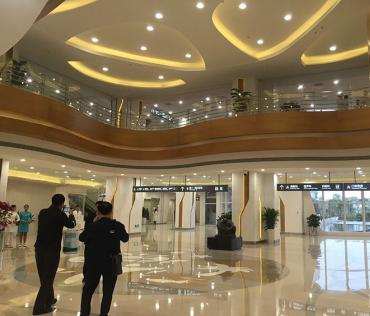 大型三甲醫院使用PVC木紋膜案例展示-PVC裝飾貼膜