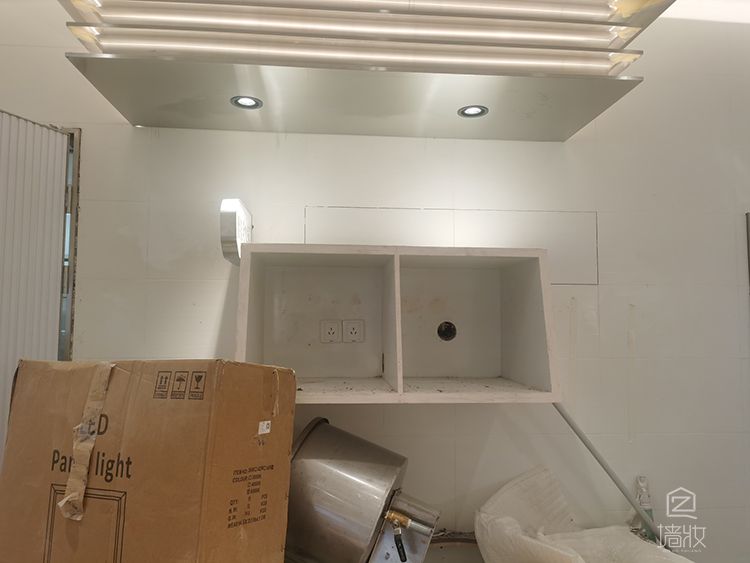 連鎖快餐店lg木紋膜翻新改色-PVC木紋膜