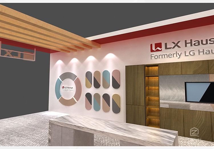 建博會 lg裝飾貼膜 墻妝